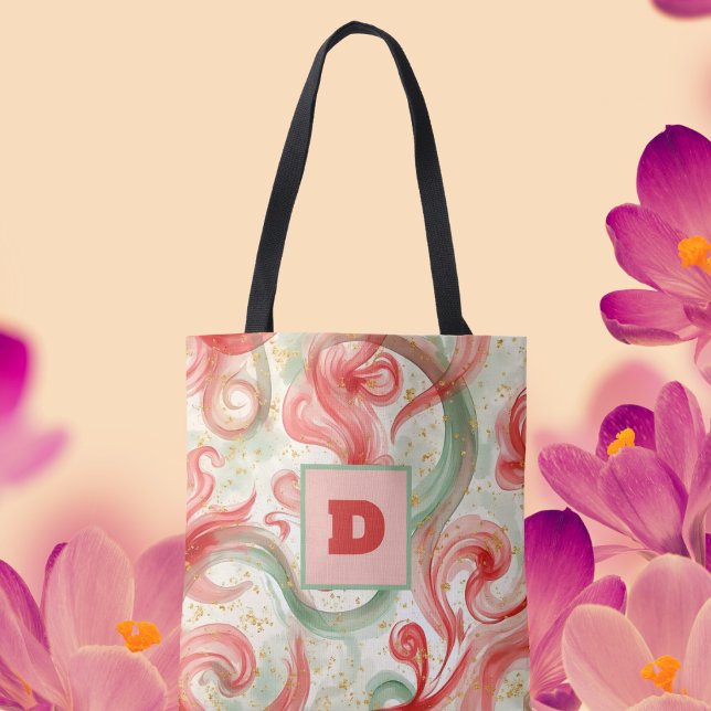 Swirls of Vibrant Expression  Tote Bag (Creator Uploaded)