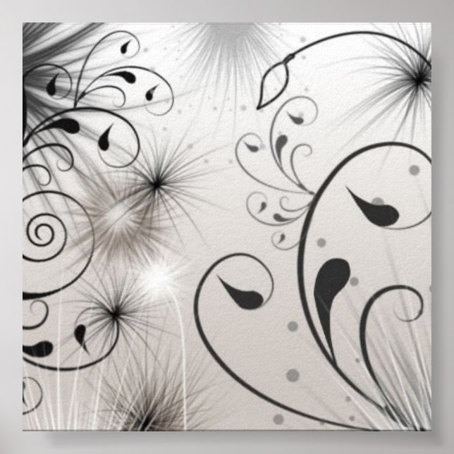 swirls poster (Front)