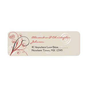 Swirls & Spirals Elegant Wedding
