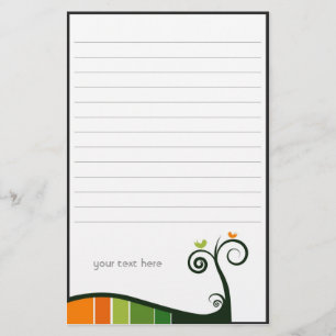 Swirls Stationery