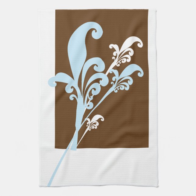 Swirls Tea Towel (Vertical)