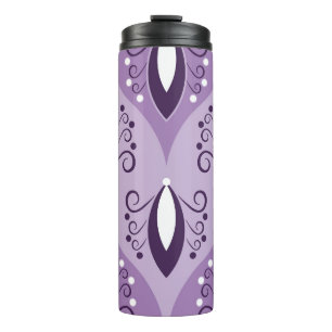 Swirls Vintage Geometric Seamless Art Thermal Tumbler