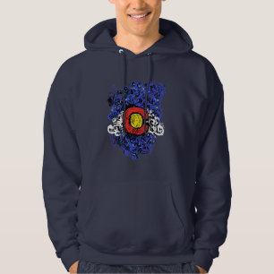 Swirly Abstract Colorado Flag Hoodie