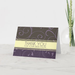 Swirly Administrative Professionals Day Card