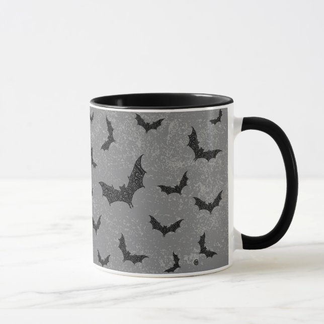 Swirly Bat Swarm Mug (Right)