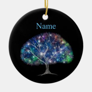 Swirly branch Tree Thunder_Cove Ceramic Tree Decoration
