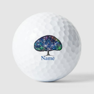 Swirly branch Tree Thunder_Cove Golf Balls