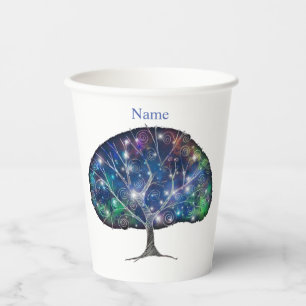 Swirly branch Tree Thunder_Cove  Paper Cups