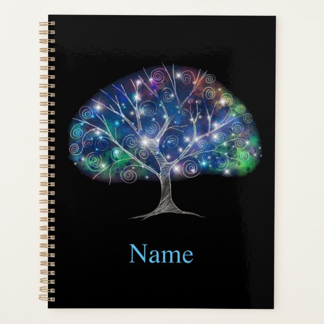 Swirly branch Tree Thunder_Cove Planner (Front)