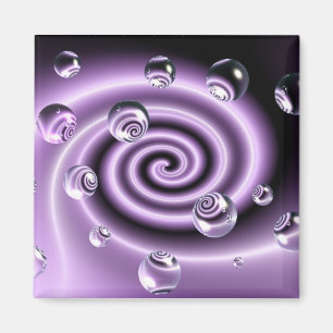Swirly Bubble Magnet