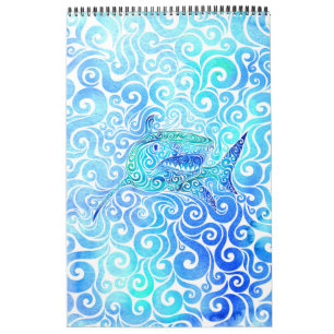 Swirly Calendar 2025