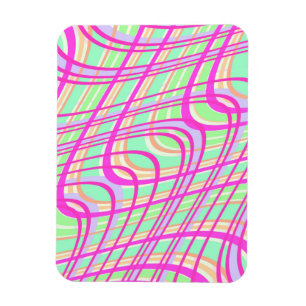 Swirly Check 2011 Magnet