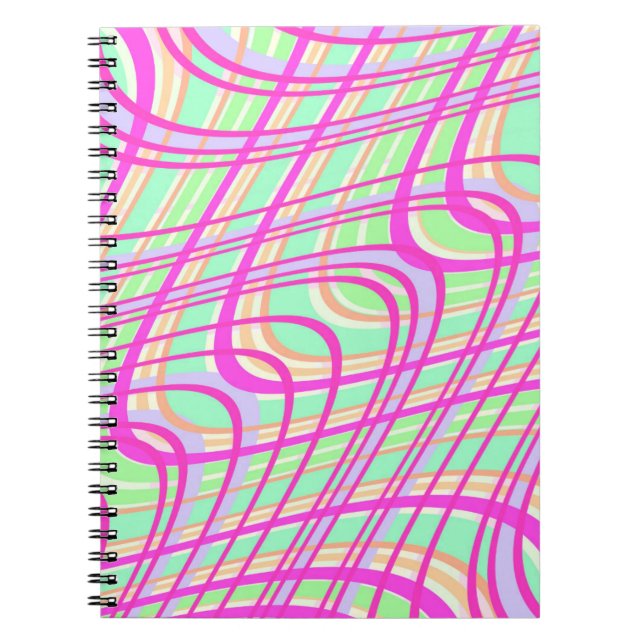 Swirly Check 2011 Notebook (Front)