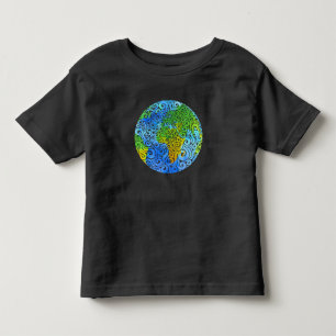 Swirly Earth Toddler T-Shirt