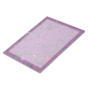 Swirly Floral Notepad