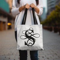 Swirly Flourish Initial Monogram