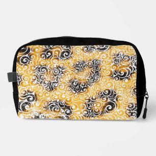 Swirly Leopard Pattern Dopp Kit