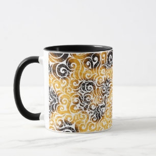 Swirly Leopard Pattern Mug