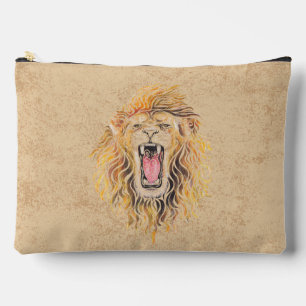Swirly Lion Accessory Pouch