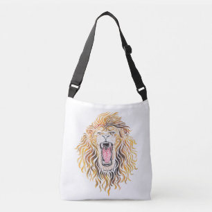 Swirly Lion Crossbody Bag