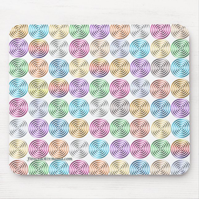 Swirly Mousepad (Front)