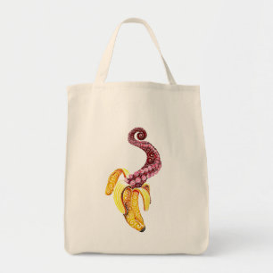 Swirly Mutant Banana Tote Bag