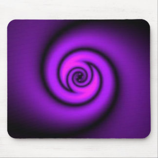 swirly purple mouse mat