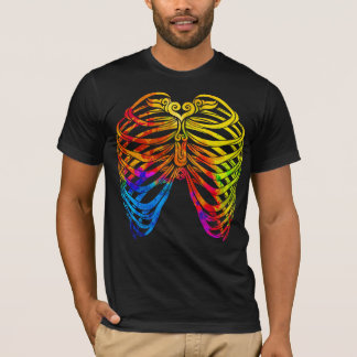 Swirly Ribcage (colour) T-Shirt