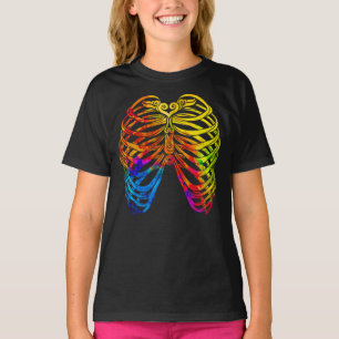 Swirly Ribcage (colour) T-Shirt