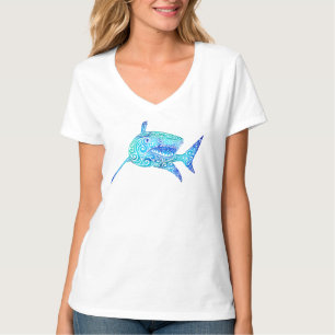 Swirly Shark T-Shirt