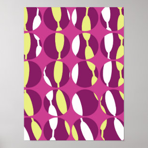 Swirly Stripe Poster