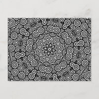 Swirly Sue Post Card