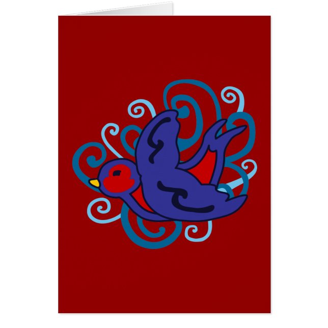 Swirly Swallow (Front)