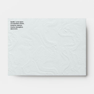 Swirly Texture Paper Look Envelope