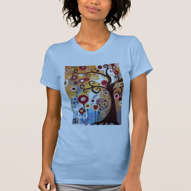 Swirly Tree T-Shirt (Front)