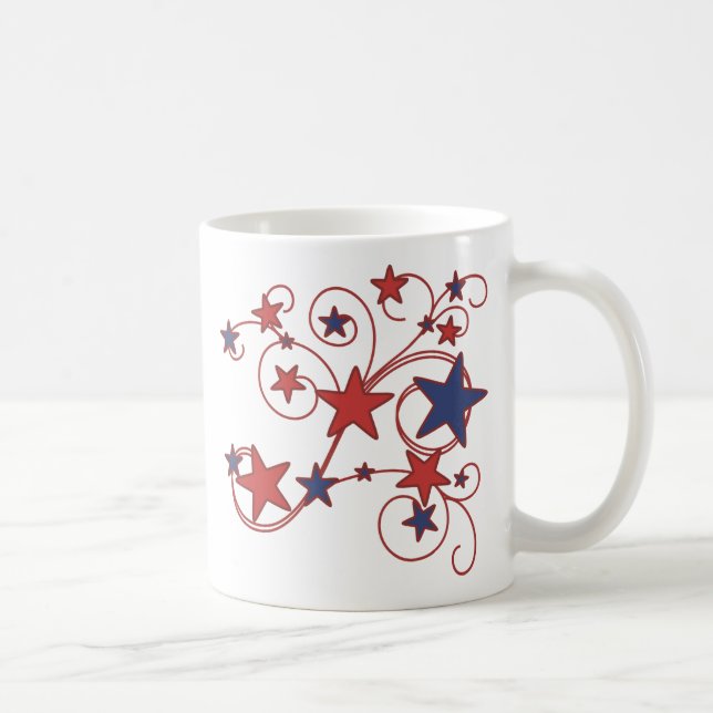 Swirly Works Coffee Mug (Right)