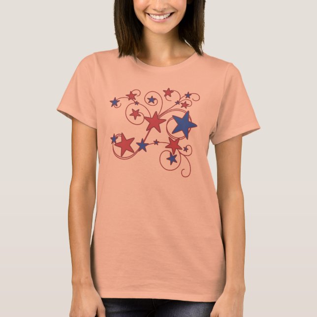 Swirly Works T-Shirt (Front)