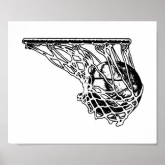 Swish Basketball Poster