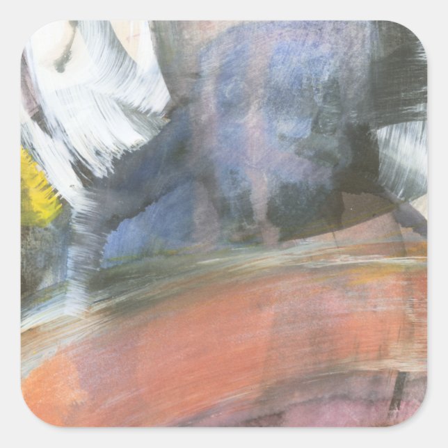 Swish Square Sticker (Front)