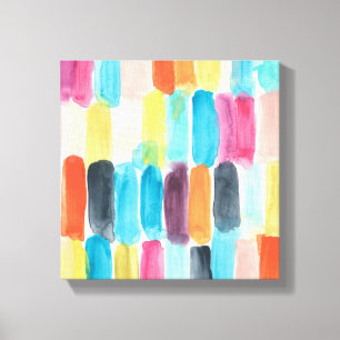 Swish Swatch I Canvas Print