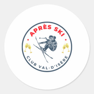 Swiss1 classic round sticker