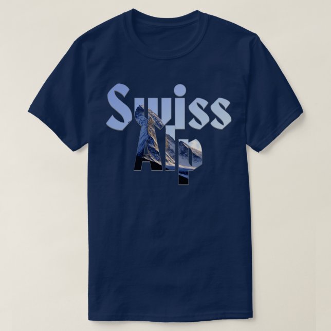 Swiss Alp T-Shirt (Design Front)
