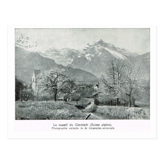 Swiss Alpine, Glenisch Postcard