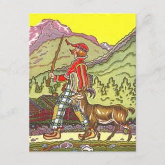 Swiss Alps Heidi Themed Party birthday INVITATIONS