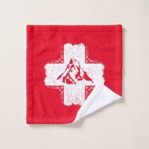 Swiss Alps Matterhorn - Switzerland Bath Towel Set
