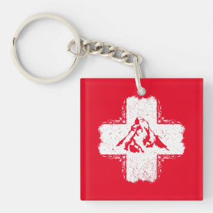 Swiss Alps Matterhorn - Switzerland  Key Ring