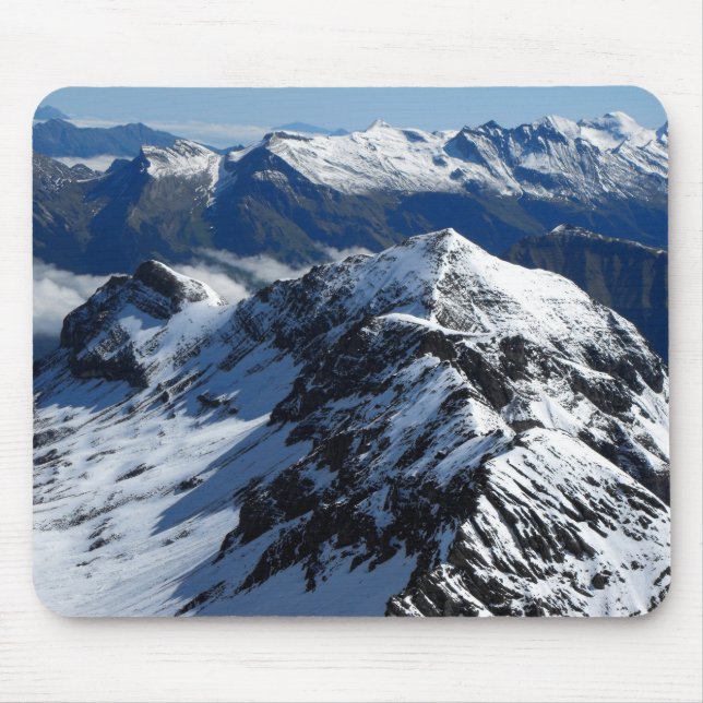 Swiss alps mouse mat (Front)