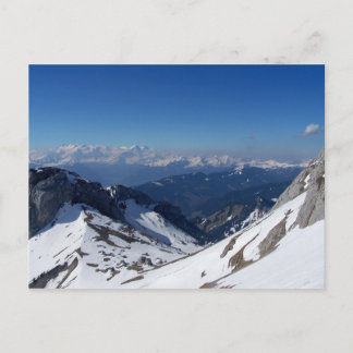 Swiss Alps Postcard