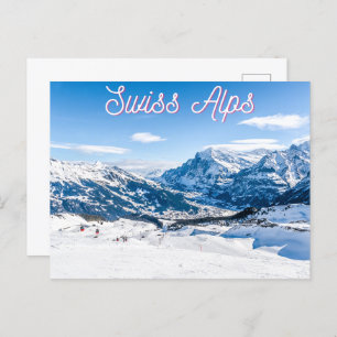 Swiss Alps Postcard