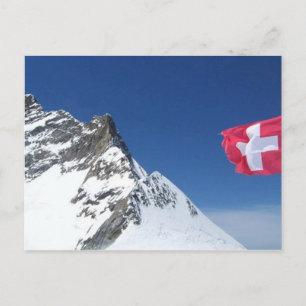 SWISS ALPS POSTCARD